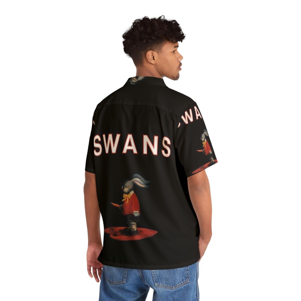 Swans Bohemian Hawaiian Shirt - People Back