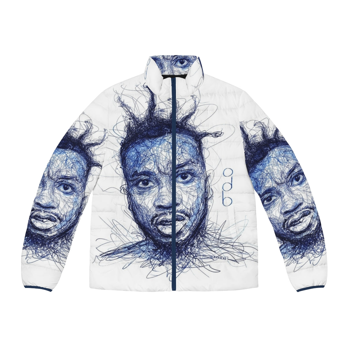 ODB by Nikkolas Wu-Tang Puffer Jacket featuring the iconic ODB design