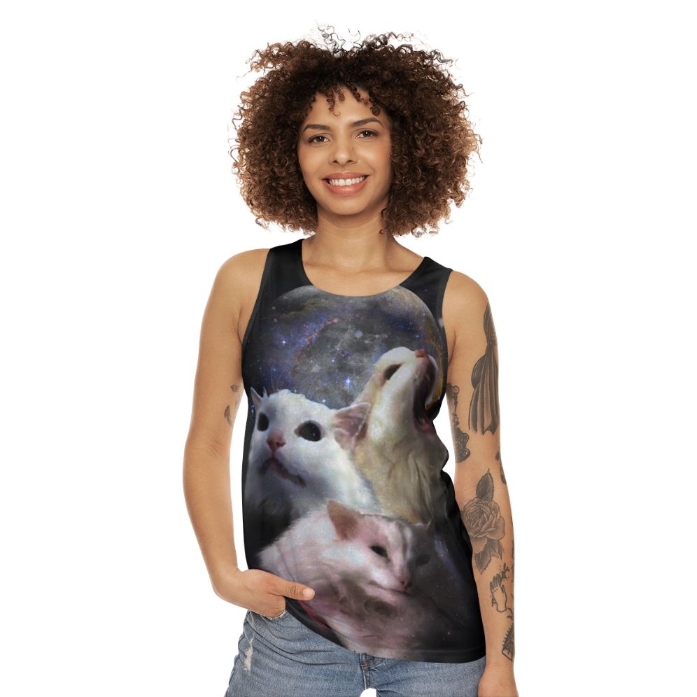 Thurston Moon Cats Unisex Tank Top - women