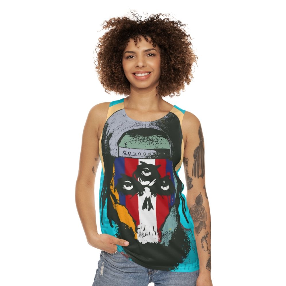 Eto and Flee Lord Rocamerikka Unisex Hip Hop Tank Top - women