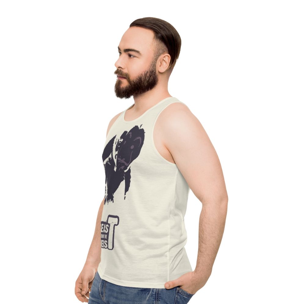 Money Heist Inspired Unisex Tank Top - men side