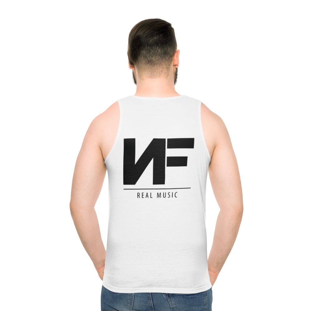 NF Real Music Unisex Christian Tank Top - men back