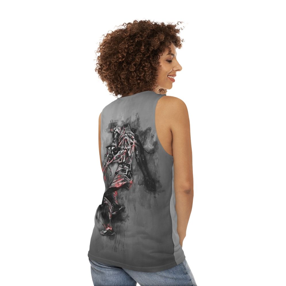 Warframe Ash Tenno Unisex Tank Top - women back