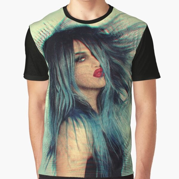 Adore Delano graphic t-shirt featuring the RuPaul's Drag Race contestant