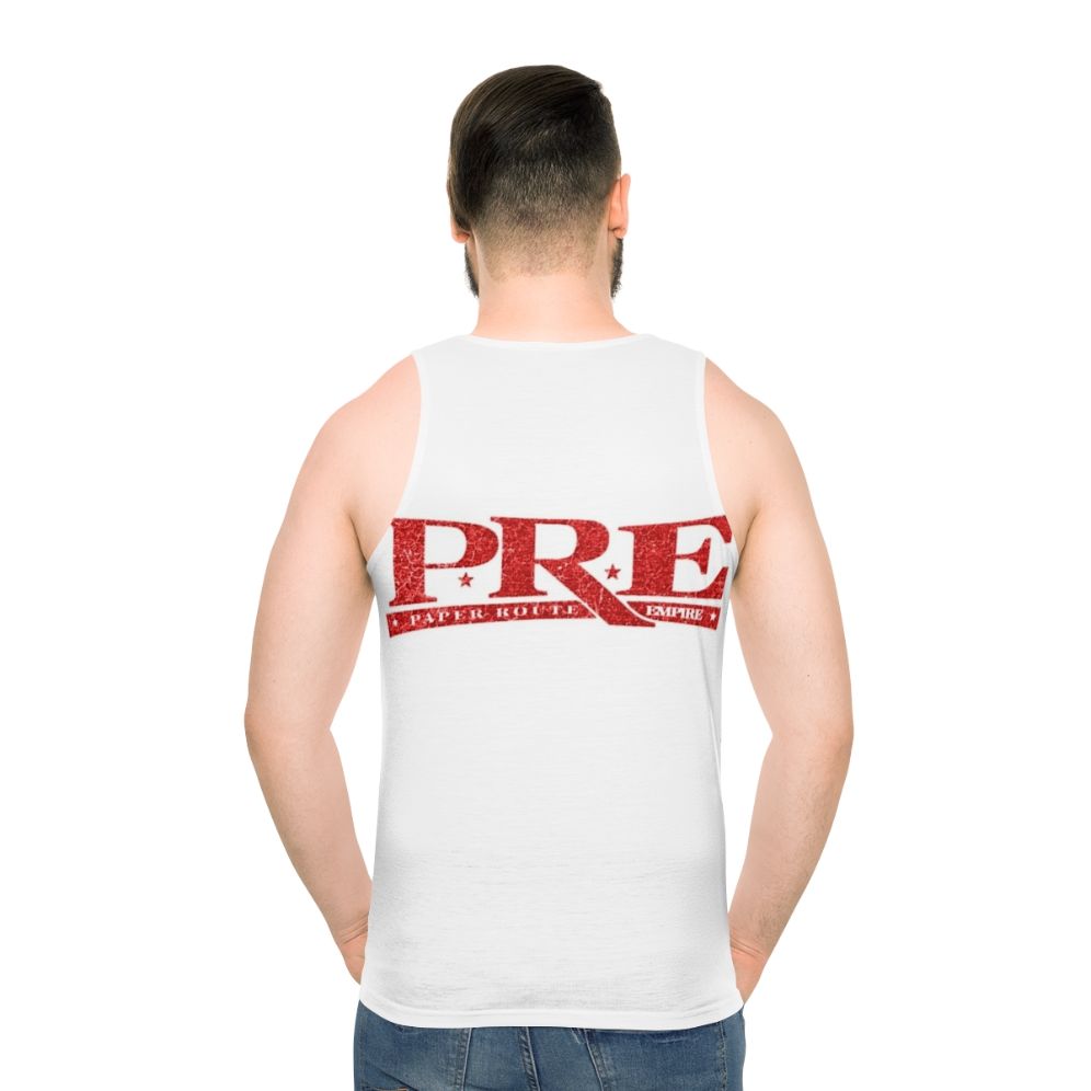 Vintage Pre Unisex Tank Top Honoring Rapper Young Dolph - men back