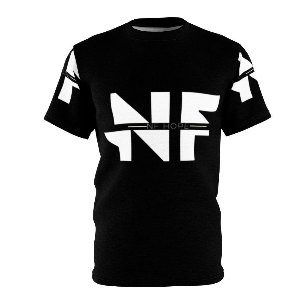 Nate Feuerstein NF Fan Art Graphic T-Shirt with Uplifting Lyrics and Quotes