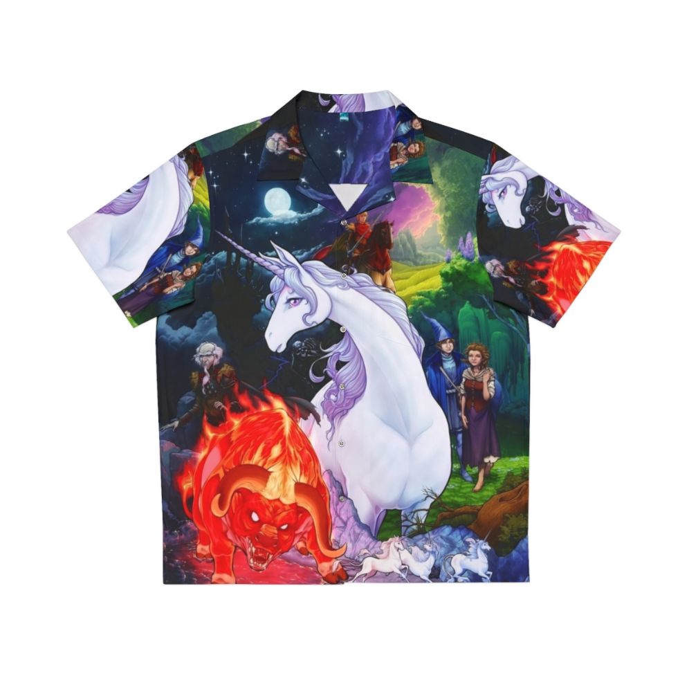 The Last Unicorn Hawaiian Shirt with Magical Realism