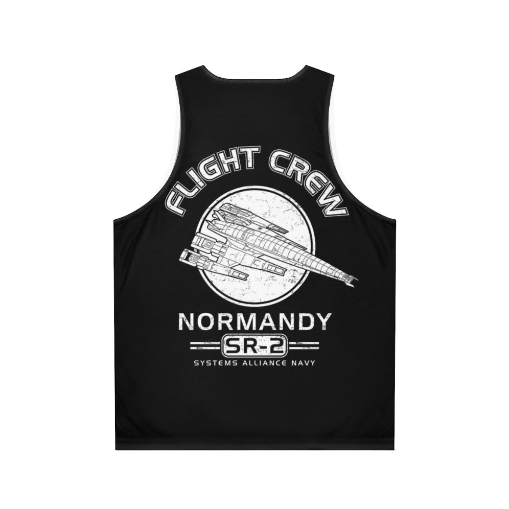 Normandy SR2 Unisex Sci-Fi Tank Top - Back