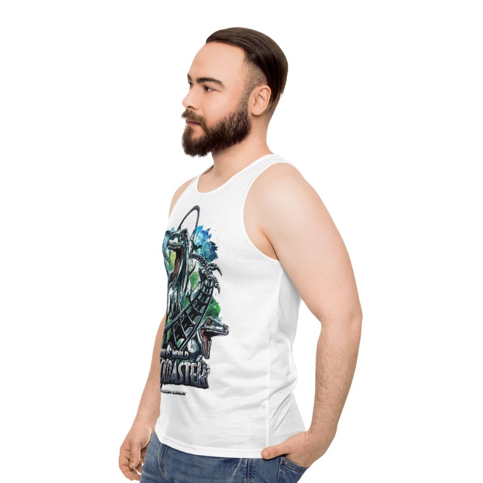 Velocicoaster Unisex Tank Top - men side