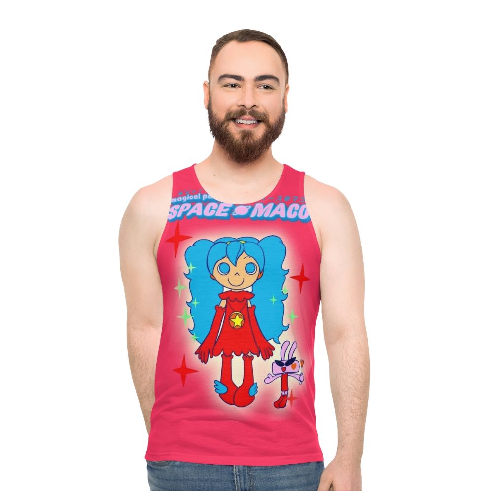 Magical Girl Space Maco Unisex Dance Tank Top - men