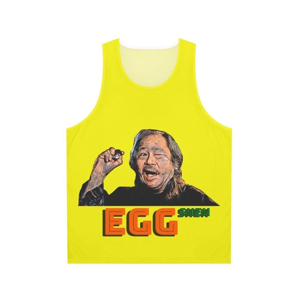 Unisex "Egg Shen" Tank Top Inspired by the 80s Cult Classic Big Trouble in Little China