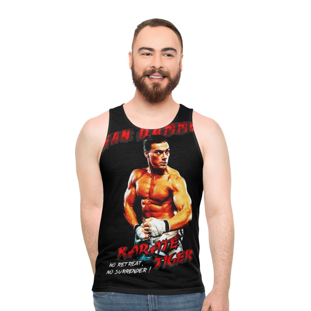 Jean-Claude Van Damme Karate Tiger Unisex Tank Top - men