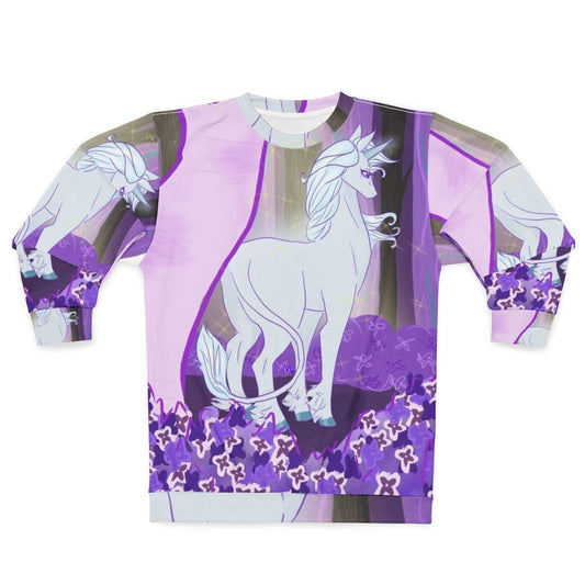 Last Unicorn Lilac Purple Fantasy Sweatshirt