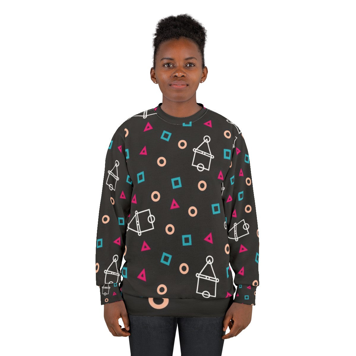 Squid Game Oversized Sweatshirt - women