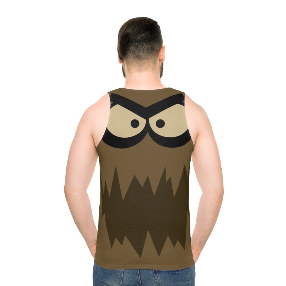 Spongebob Dirty Bubble Unisex Tank Top - men back