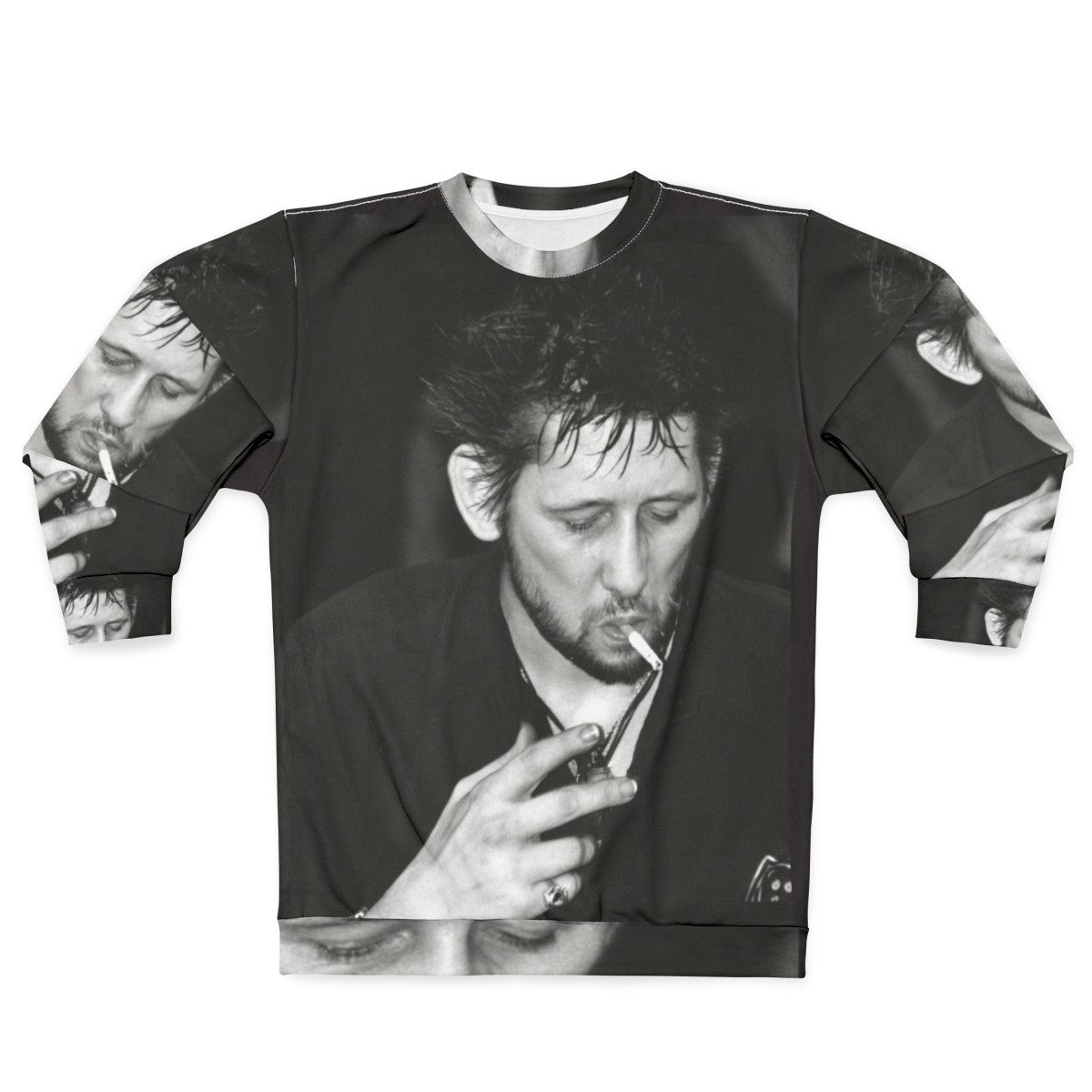 Shane Macgowan Smoking Punk Rock Sweatshirt