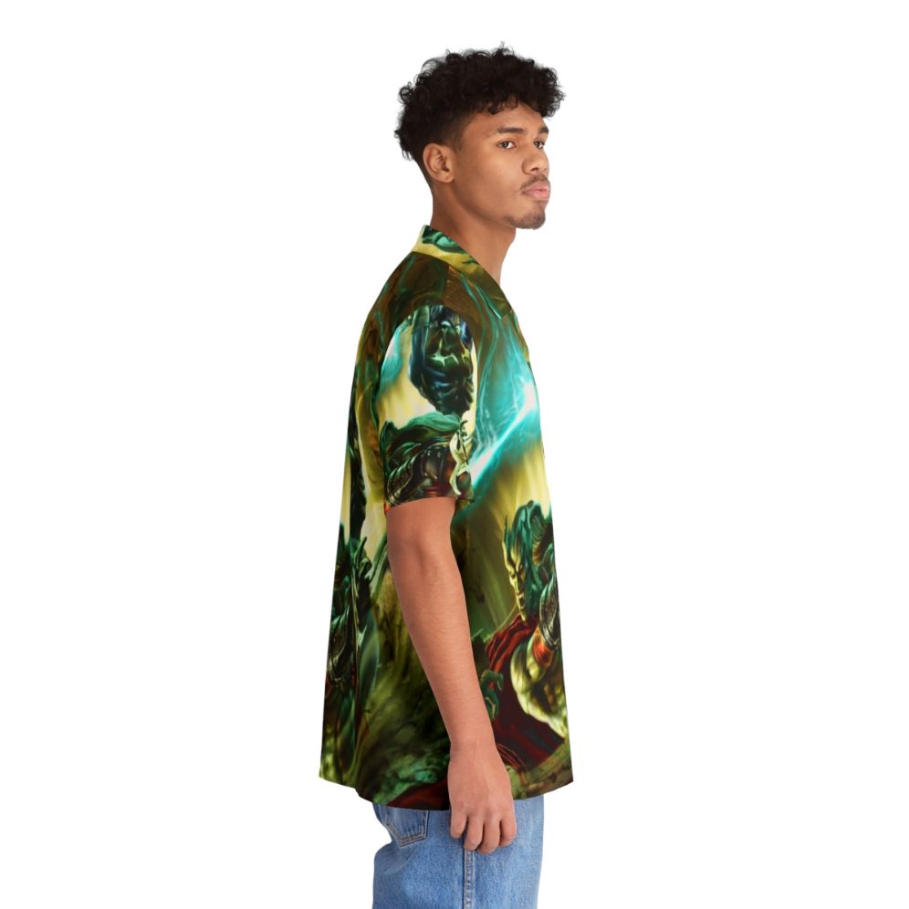 Legacy of Kain Hawaiian Shirt with Kain and Vampire Imagery - People Pight