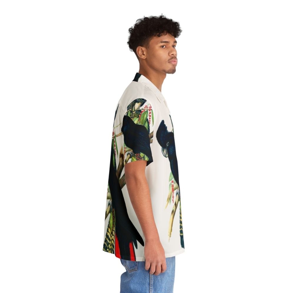 Australian Banksian Black Cockatoo Hawaiian Shirt - People Pight