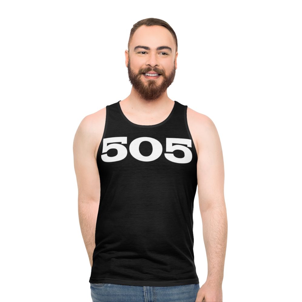 505 Unisex Tank Top with Arctic Monkeys Music Lyrics Graphic - men