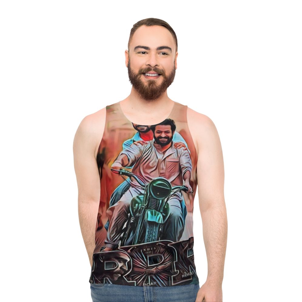 RRR Movie Unisex Tank Top - men