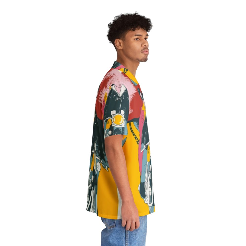 My Own Private Idaho inspired Hawaiian shirt with colorful tropical pattern - People Pight