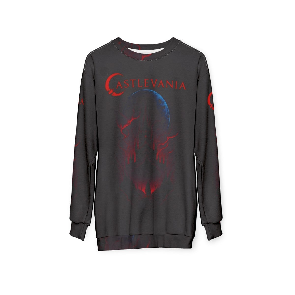 Castlevania Night Horror Gothic Sweatshirt - hanging