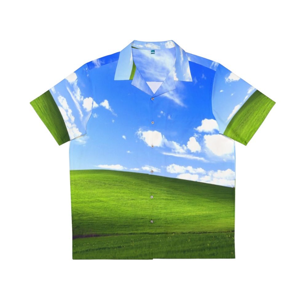 Windows XP Default Desktop Hawaiian Shirt