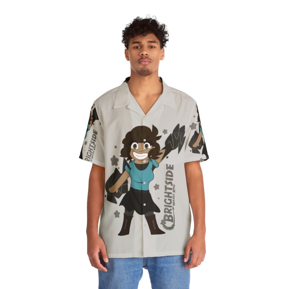 Chibi Hawaiian Shirt for Brightside RPG & TTRPG Fans - People Front