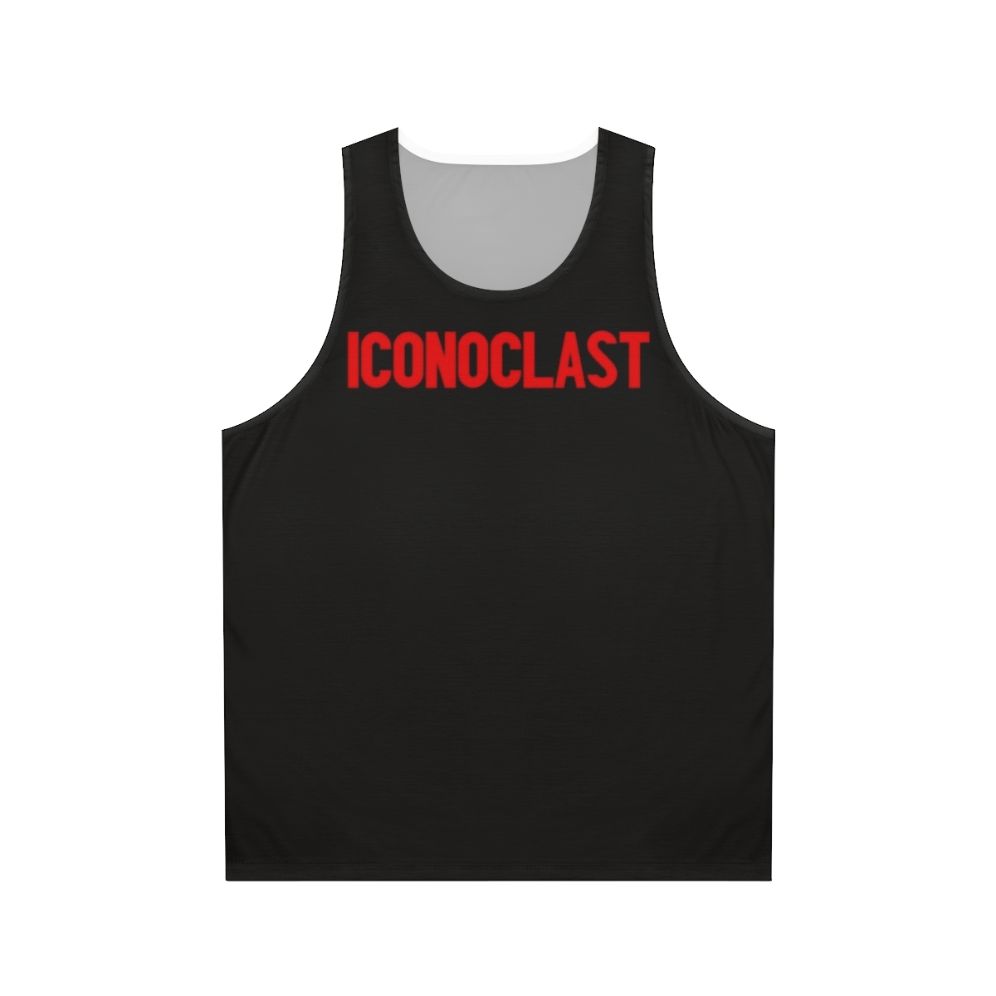 Iconoclast Unisex Tank Top for Expressing Personal Beliefs