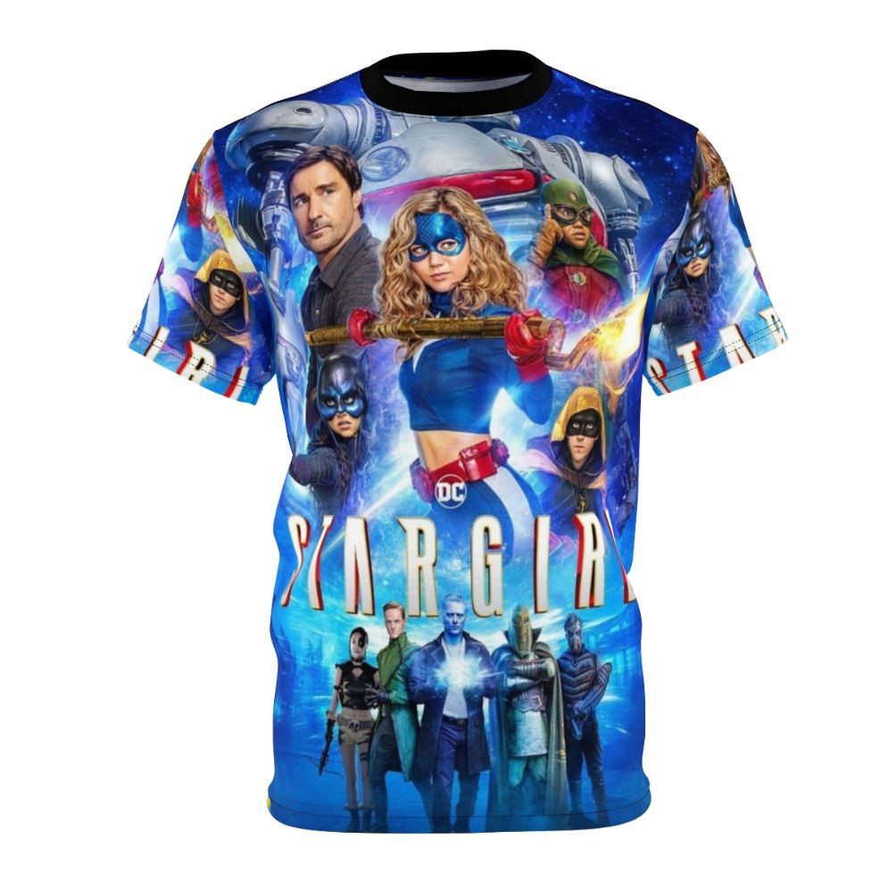 Vintage-inspired Stargirl movie poster graphic t-shirt