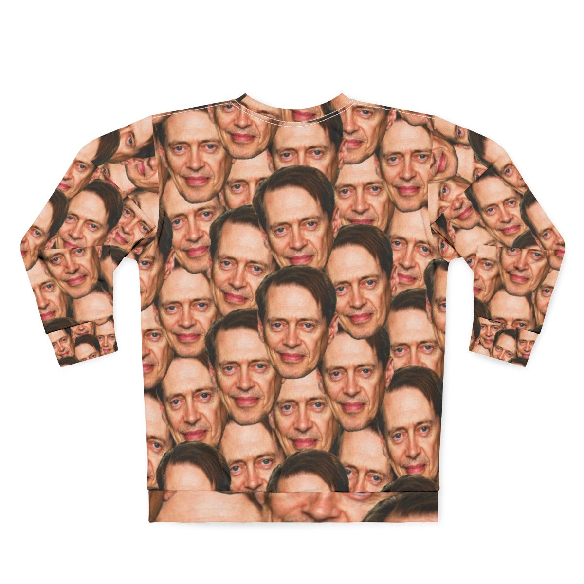 Steve Buscemi Trending Head Design Sweatshirt - Back