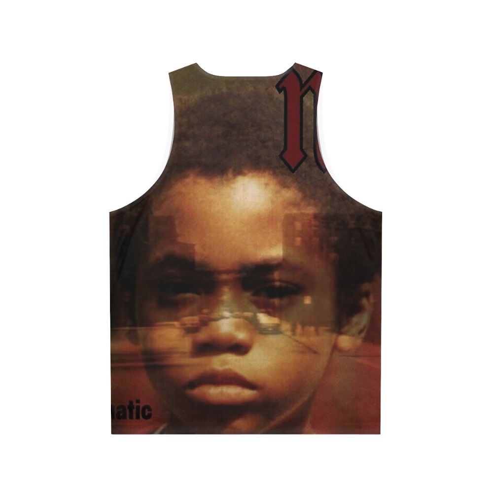 Nas Illmatic Album Cover Art Unisex Tank Top - Back