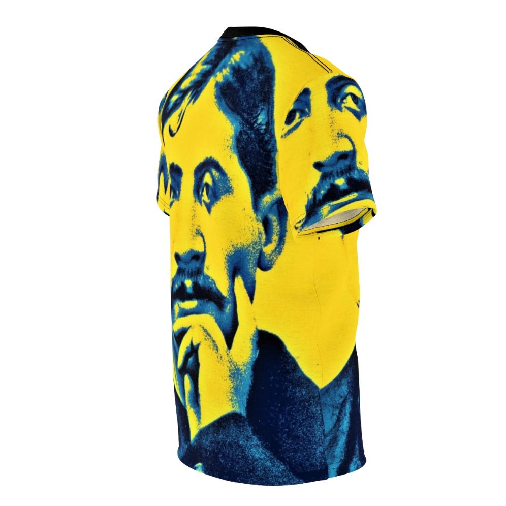 Marcel Proust inspired t-shirt with an all-over print design - men right