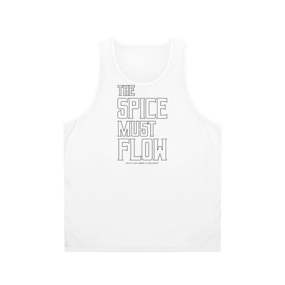 Dune The Spice Must Flow Unisex Tank Top