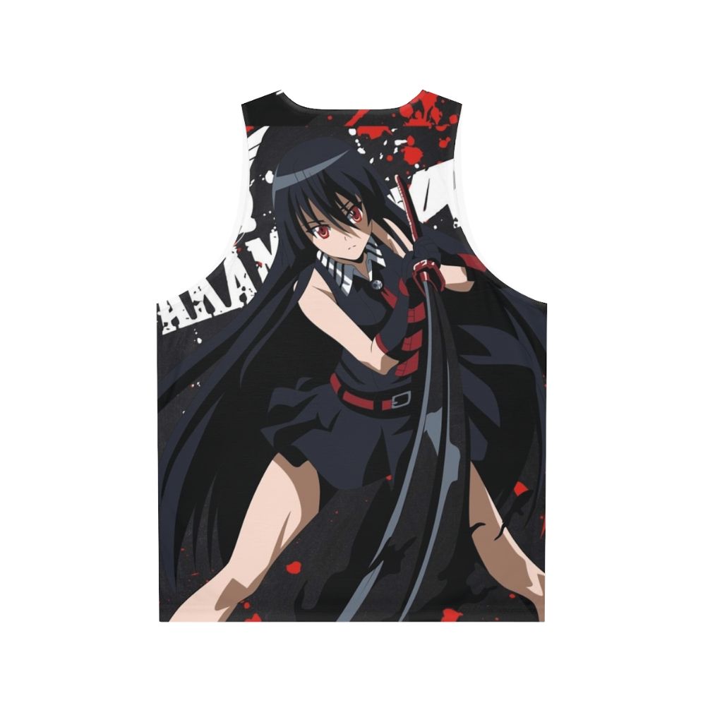 Akame Ga Kill Unisex Anime Tank Top - Back