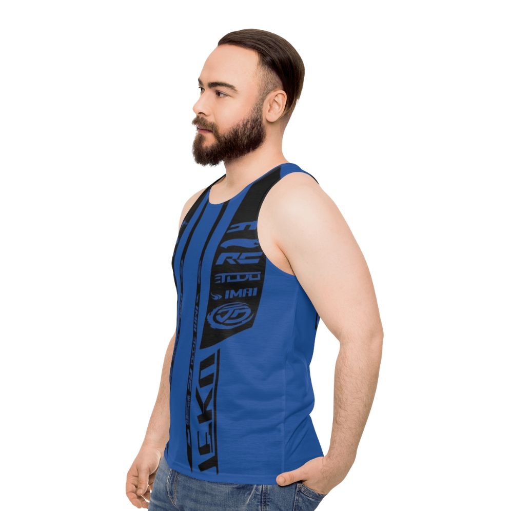 Unisex Hot Wheels Acceleracers Tank Top - men side