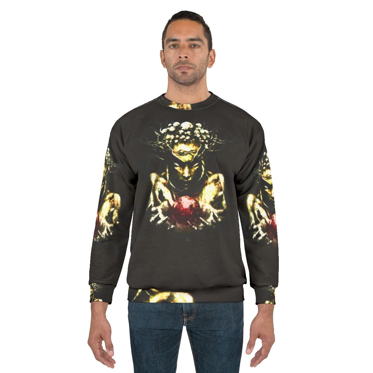 Infected Mushroom sweatshirt featuring a mushroom design - men