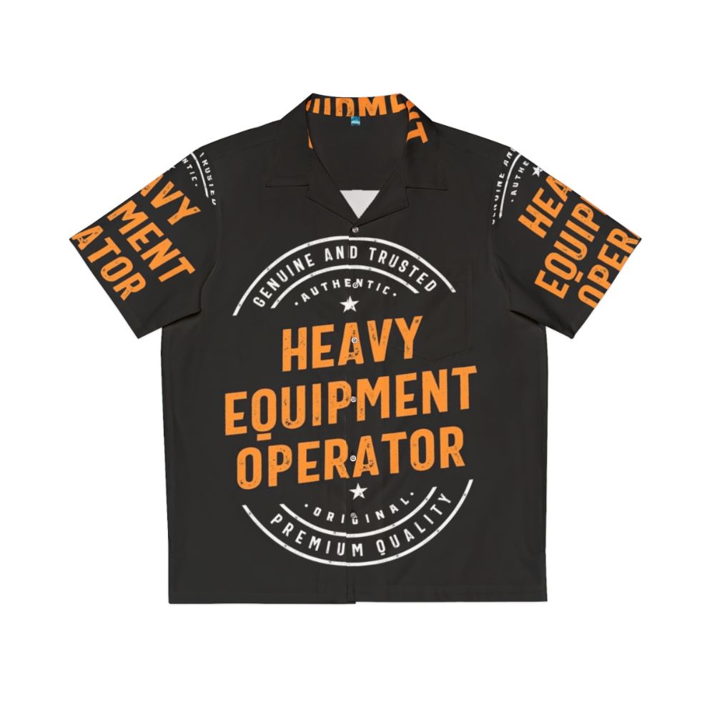 Heavy Equipment Operator Hawaiian Shirt