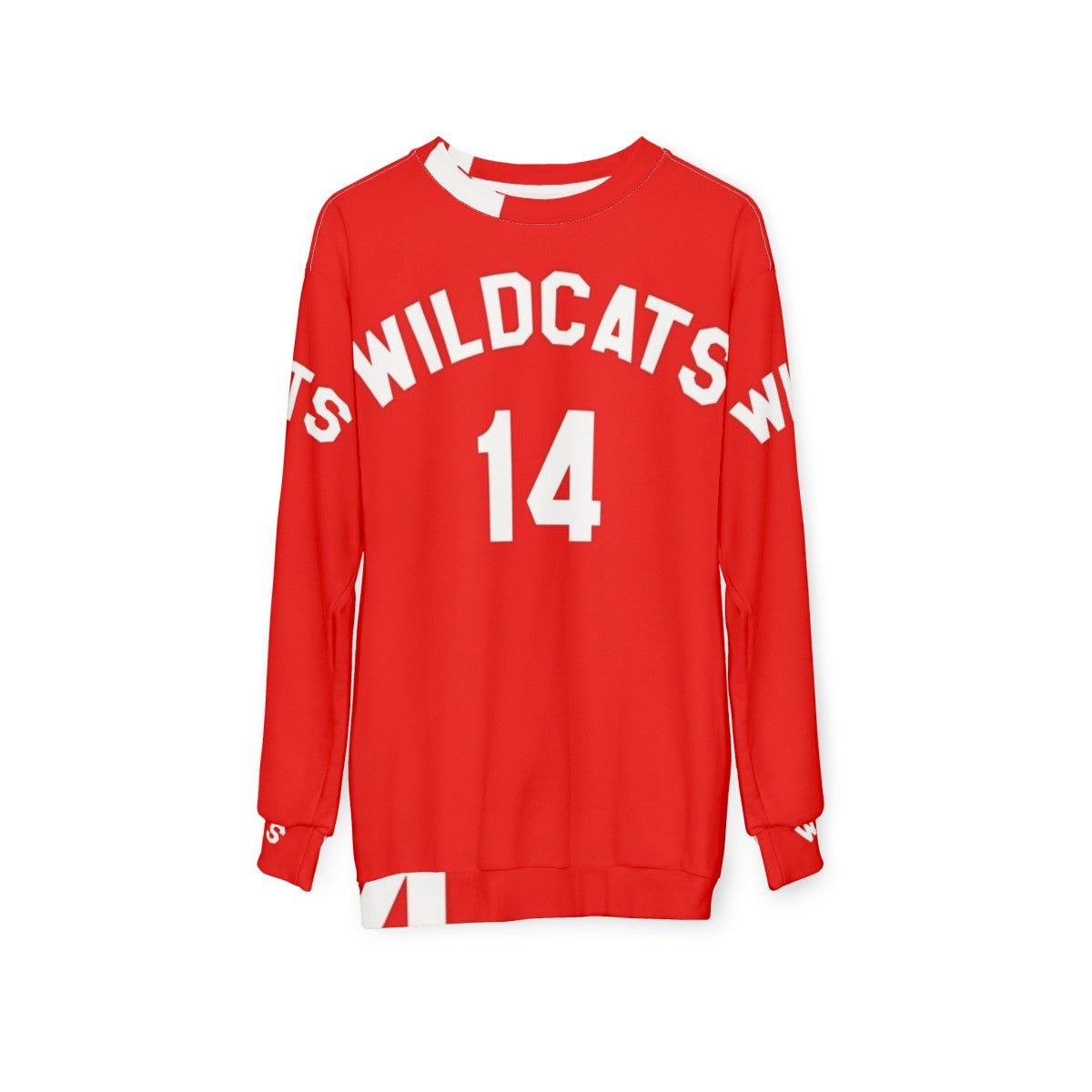 High School Musical Wildcats Basketball Sweatshirt - hanging