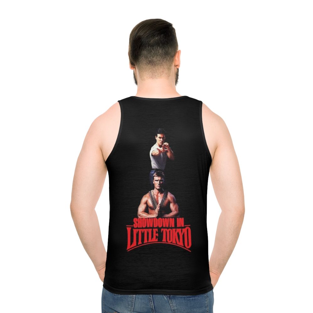 Unisex Showdown Little Tokyo Tank Top - men back