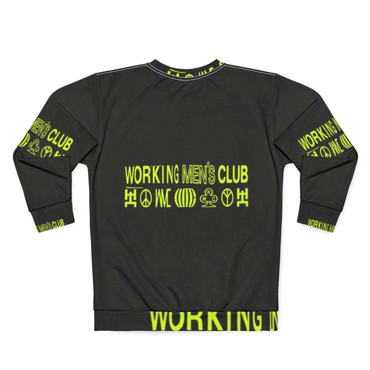 Indie Music Working Men's Club Sweatshirt - Back