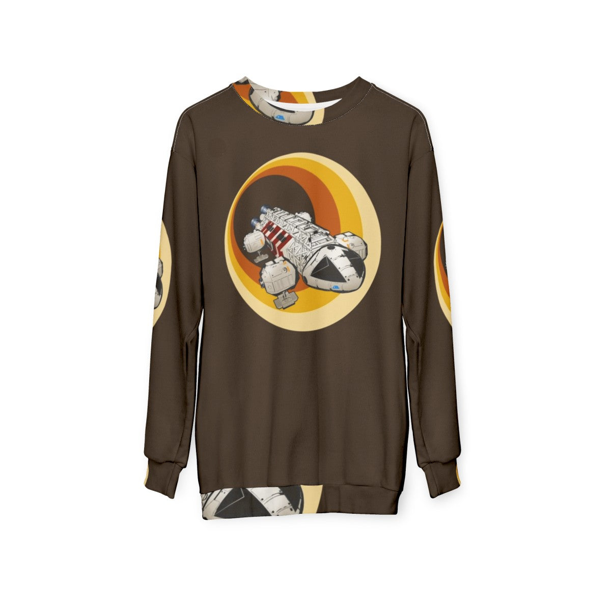 Retro Space 1999 Eagle Boost Sweatshirt - hanging