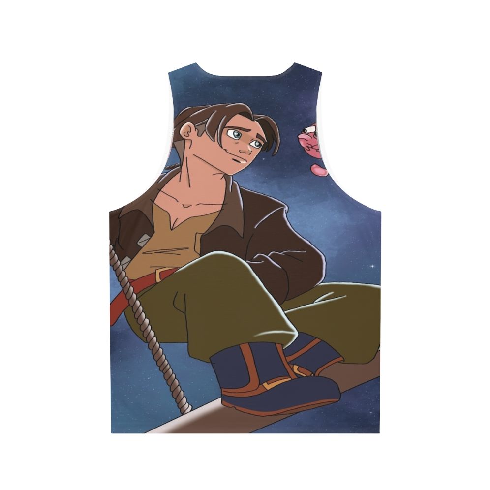 Treasure Planet Galaxy Unisex Tank Top - Back