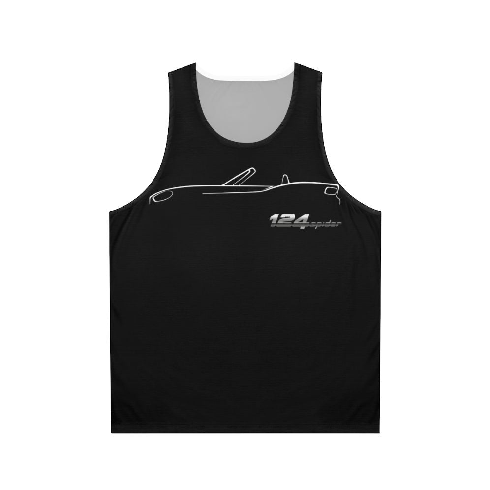 124 Spider Profile Unisex Sport Tank Top