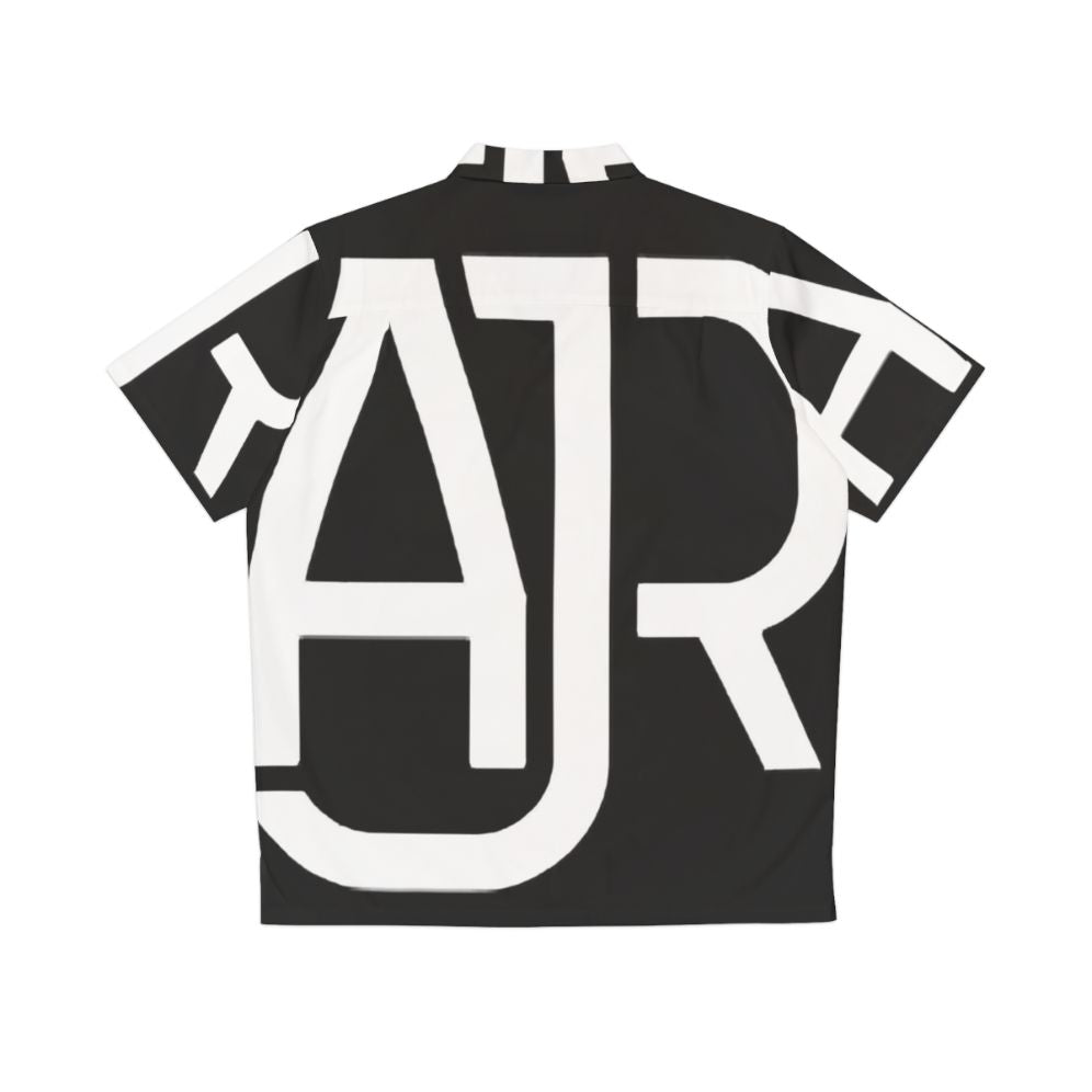 AJR White Logo Classic Hawaiian Shirt - Back