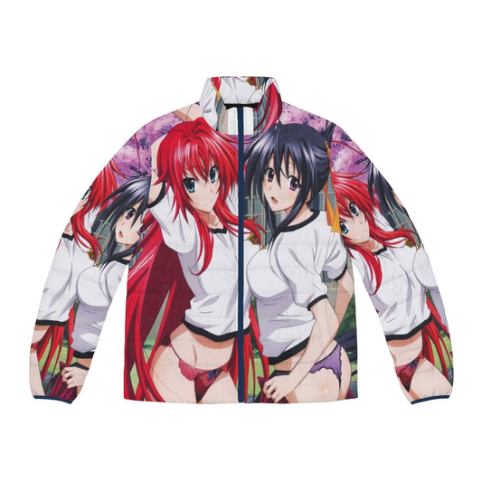 Highschool DxD Rias and Akeno Anime Puffer Jacket