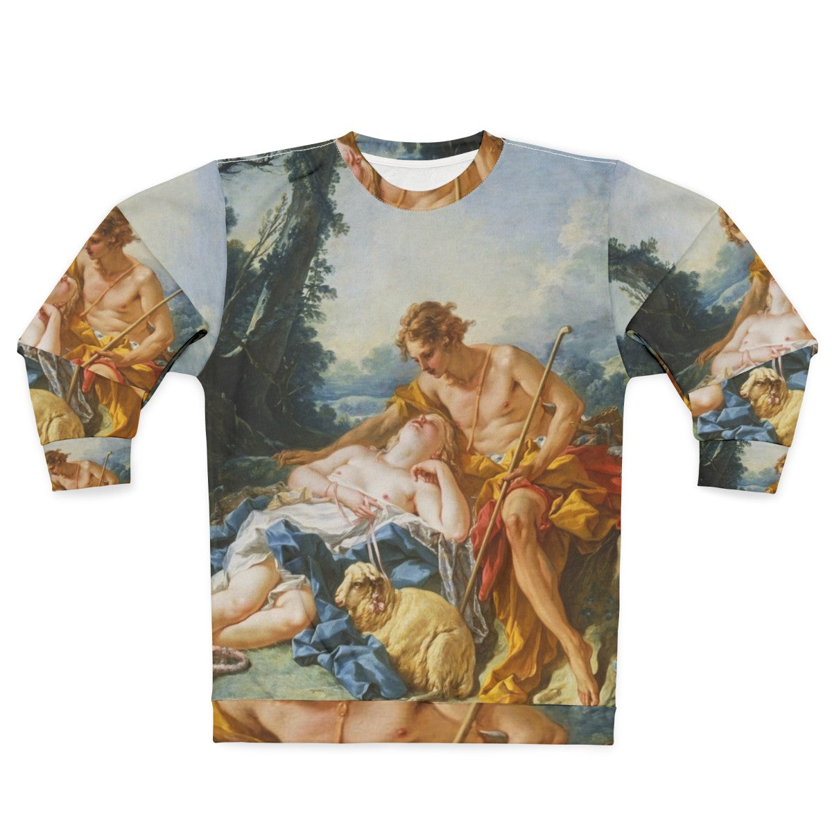 Francois Boucher Daphnis and Chloe Classic Literature Sweatshirt