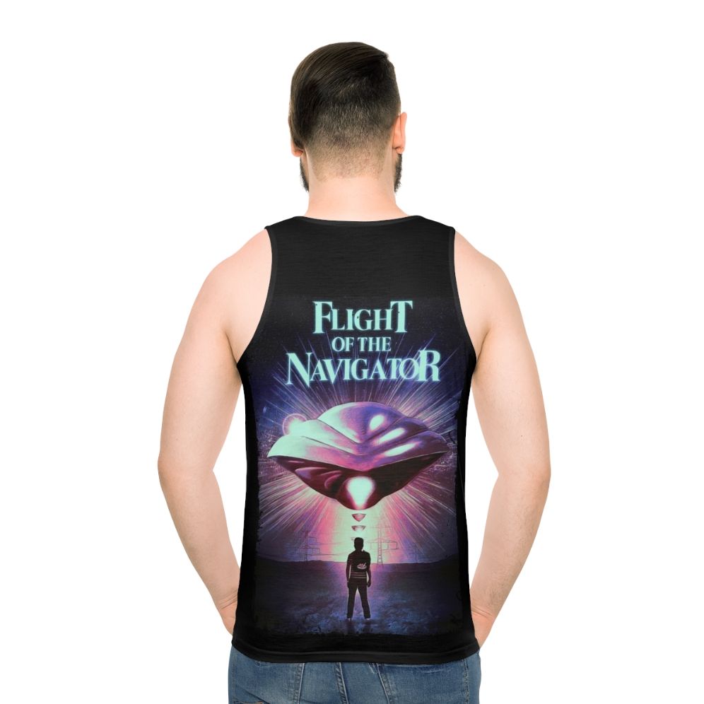 Flight Of The Navigator Unisex Tank Top - men back