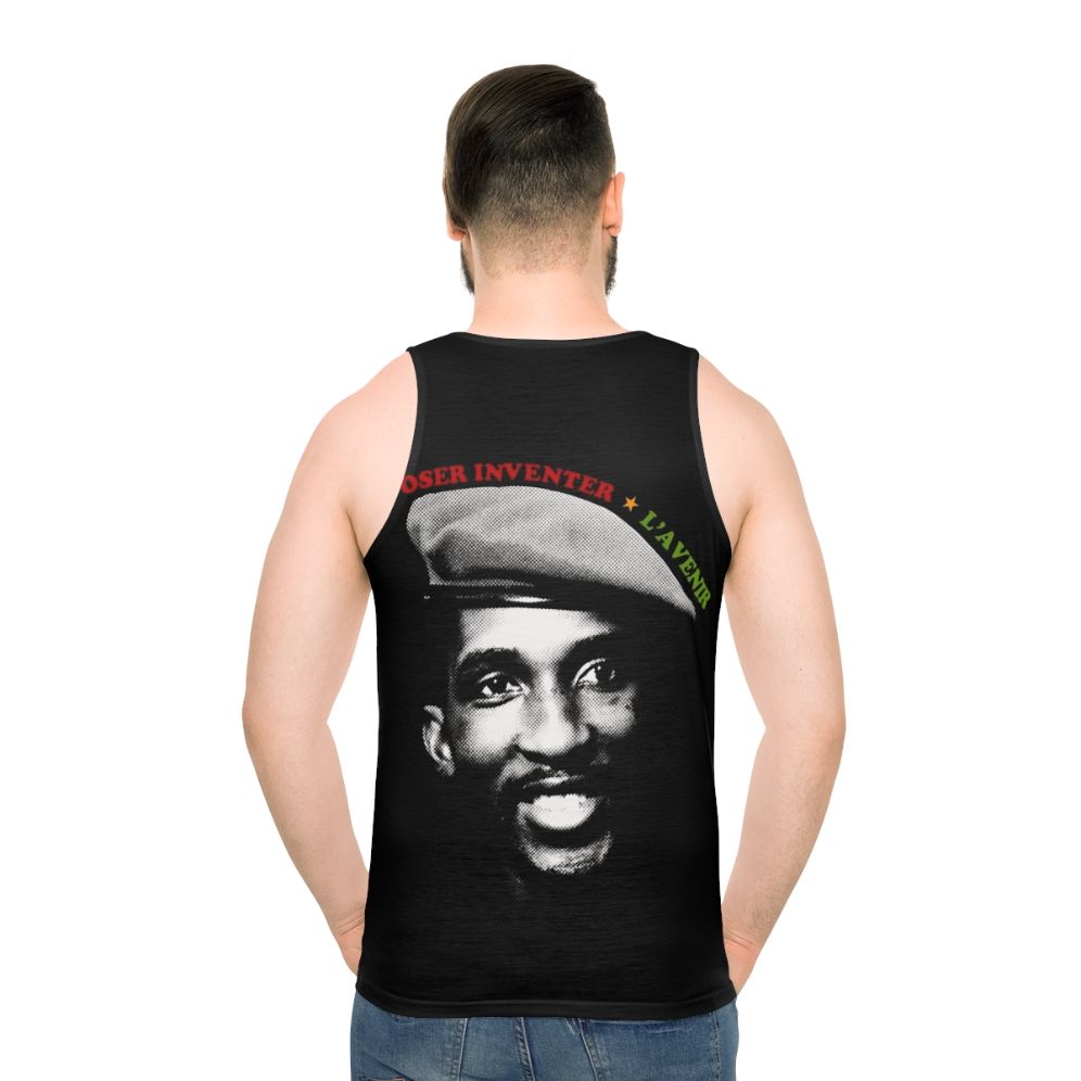 Thomas Sankara Unisex Tank Top - men back