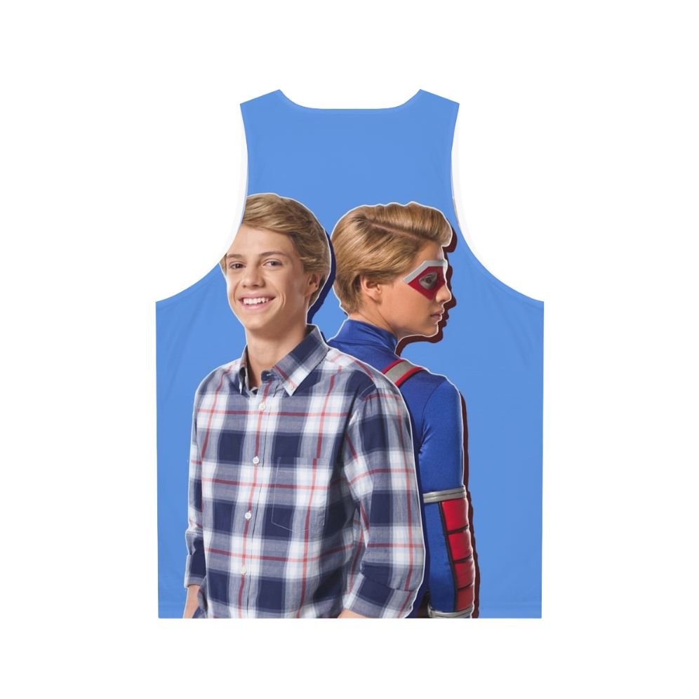 Henry Danger Superhero Unisex Tank Top - Back